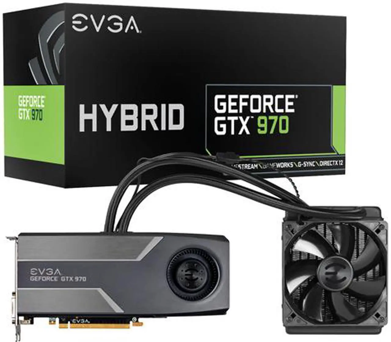 Alt view image 7 of 8 - EVGA GeForce GTX 970 04G-P4-1976-KR 4GB HYBRID GAMING, "All in One" No Hassle Water Cooling, Just Plug and Play Graphics Card