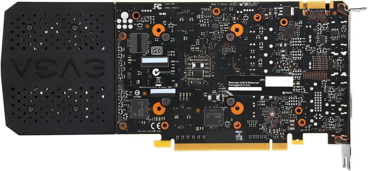Alt view image 4 of 6 - EVGA GeForce GTX 950 02G-P4-2956-RX 2GB SC+ GAMING, Silent Cooling Gaming Graphics Card - Certified Refurbished