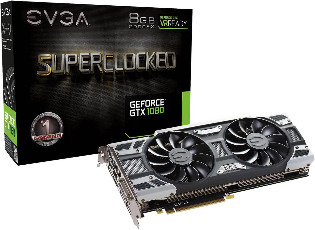 Alt view image 7 of 6 - EVGA GeForce GTX 1080 SC GAMING ACX 3.0, 08G-P4-6183-KR, 8GB GDDR5X, LED, DX12 OSD Support (PXOC)