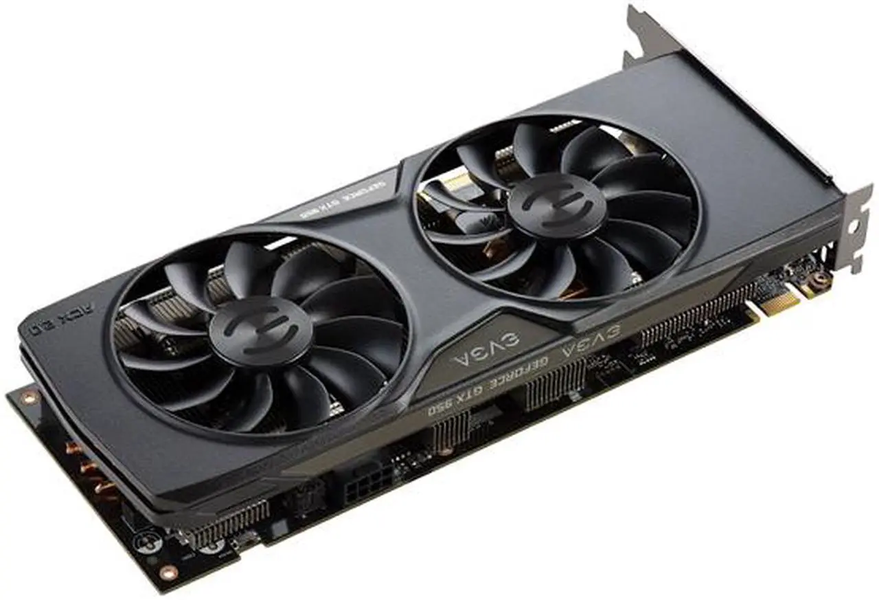 Alt view image 2 of 8 - EVGA GeForce GTX 950 2GB GDDR5 PCI Express 3.0 x16 SLI Support Graphics Card 02G-P4-1953-KR