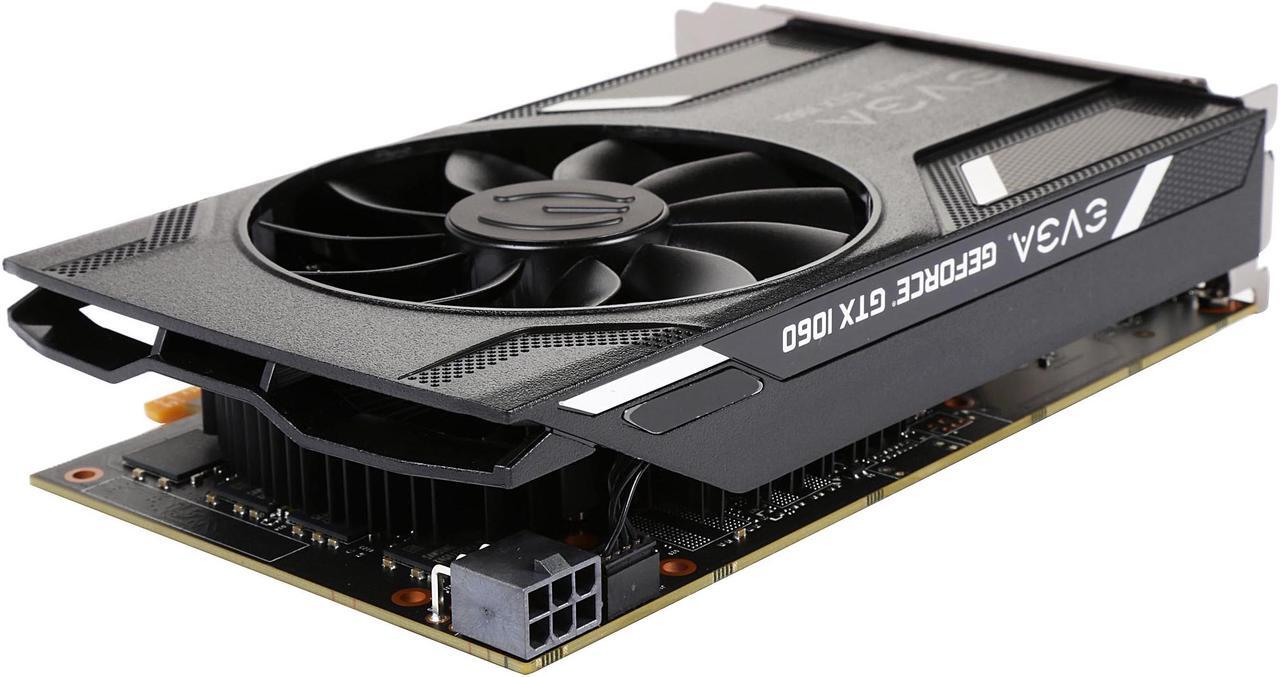 Alt view image 5 of 5 - EVGA GeForce GTX 1060 GAMING, ACX 2.0 (Single Fan), 03G-P4-6160-KR, 3GB GDDR5, DX12 OSD Support (PXOC), Only 6.8 Inches