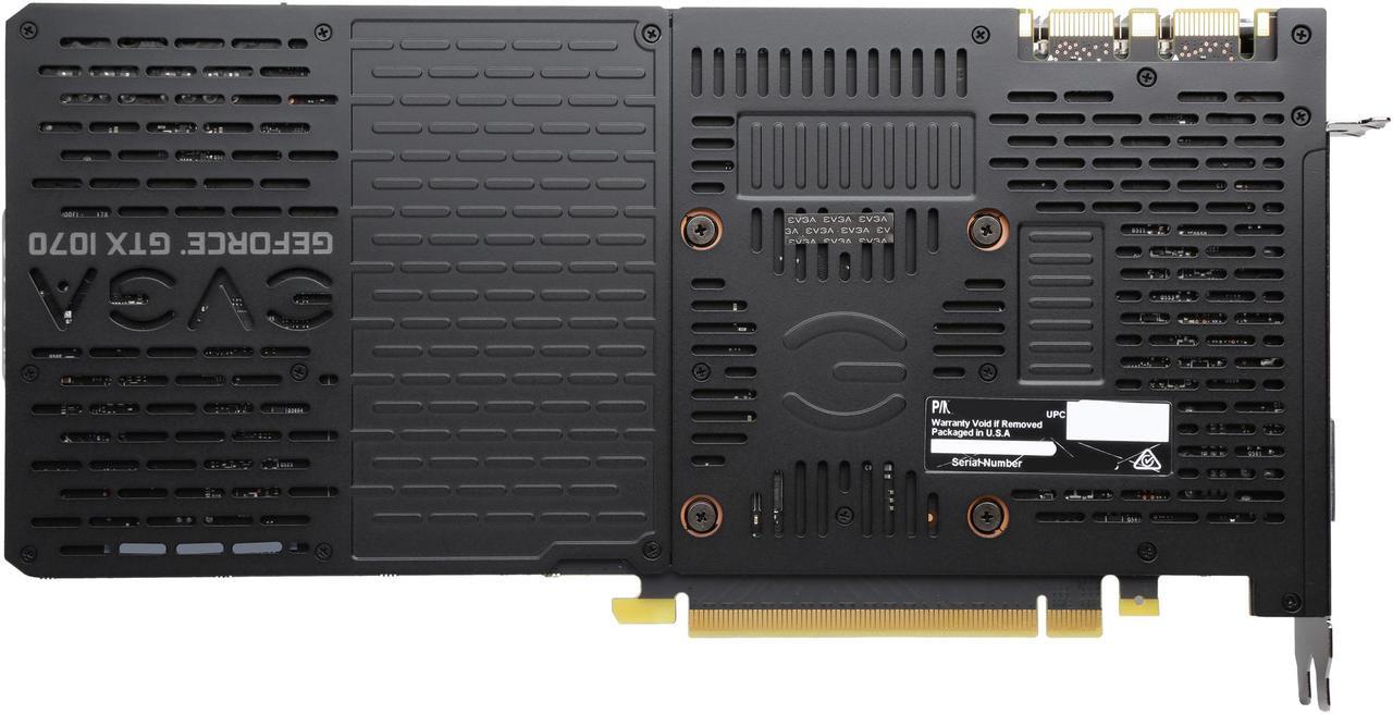 Alt view image 4 of 6 - EVGA GeForce GTX 1070 FTW2 GAMING iCX, 08G-P4-6676-KR, 8GB GDDR5, RGB LED, 9 Thermal Sensors, Asynchronous Fan Control, Thermal Display LED System, Optimized Airflow Fin Design, Die Cast/Form Fitted Baseplate/Backplate