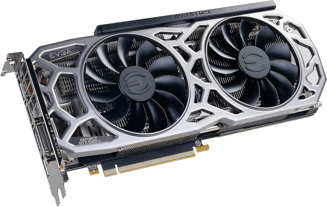 Main image of EVGA GeForce GTX 1080 Ti SC2 GAMING, 11G-P4-6593-KR, 11GB GDDR5X, iCX Technology - 9 Thermal Sensors & RGB LED G/P/M