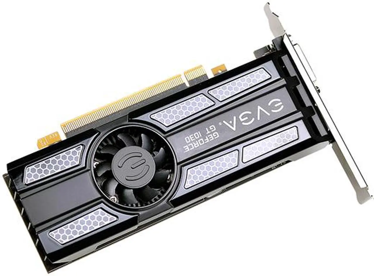 Alt view image 3 of 8 - EVGA GeForce GT 1030 SC, 02G-P4-6333-KR, 2GB GDDR5, Low Profile