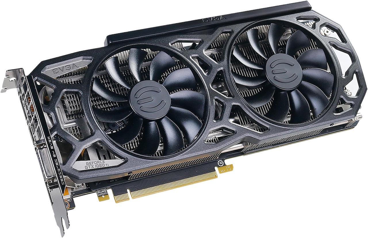 Main image of EVGA GeForce GTX 1080 Ti Black Edition GAMING, 11G-P4-6391-KR, 11GB GDDR5X, iCX Cooler & LED