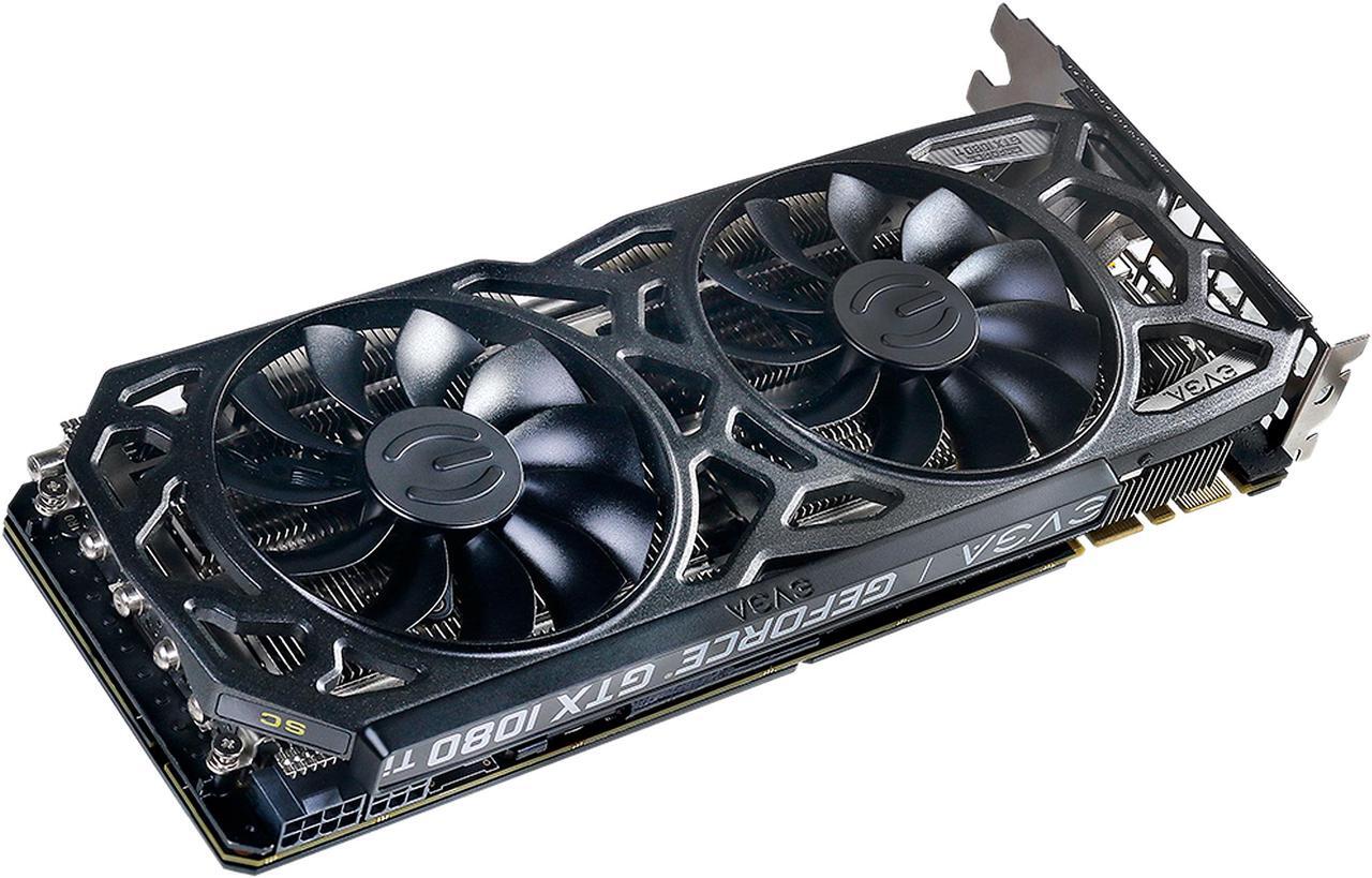Alt view image 3 of 8 - EVGA GeForce GTX 1080 Ti Black Edition GAMING, 11G-P4-6391-KR, 11GB GDDR5X, iCX Cooler & LED