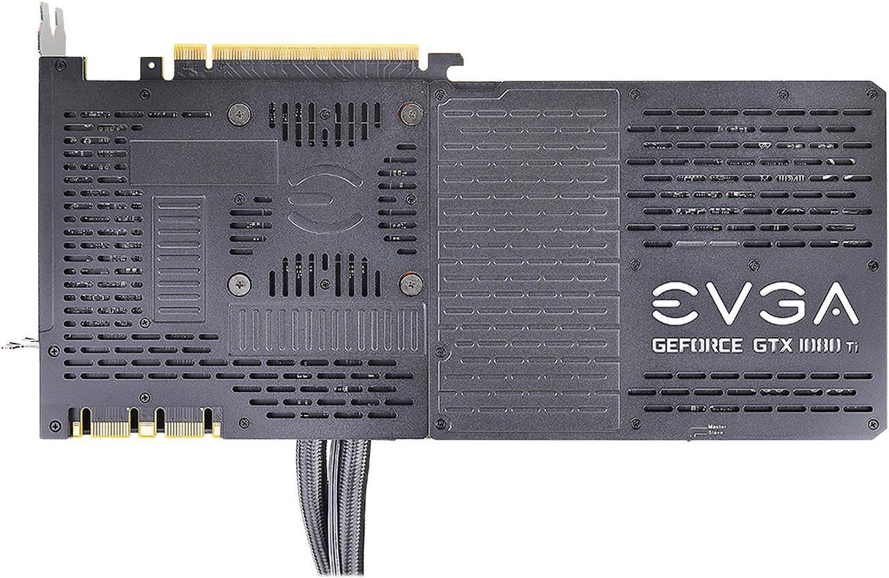 Alt view image 3 of 7 - EVGA GeForce GTX 1080 Ti FTW3 HYBRID GAMING, 11G-P4-6698-KR, 11GB GDDR5X, HYBRID & RGB LED, iCX Technology - 9 Thermal Sensors
