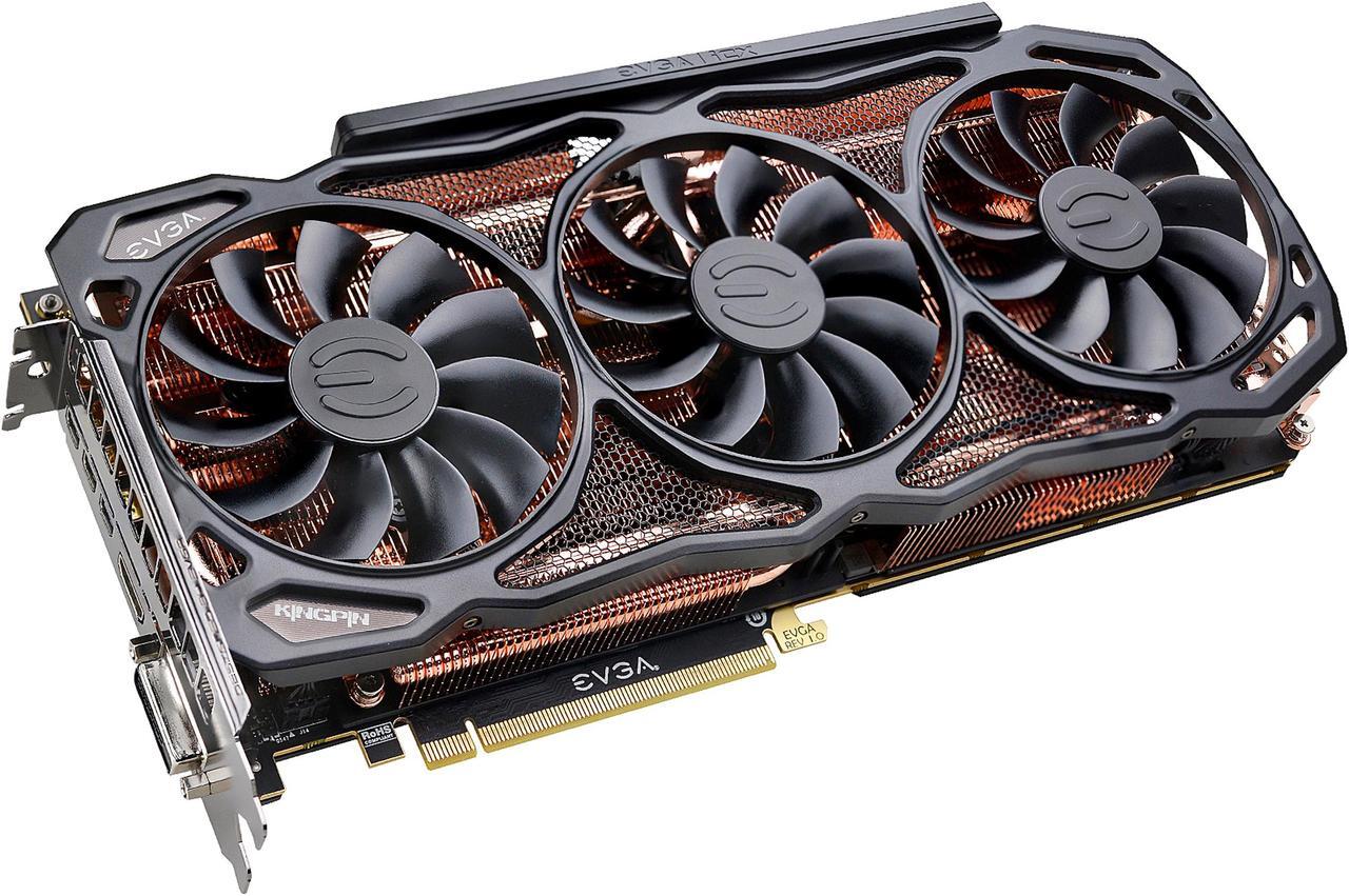 Main image of EVGA GeForce GTX 1080 Ti 11GB GDDR5X PCI Express 3.0 SLI Support Graphics Card 11G-P4-6798-KR