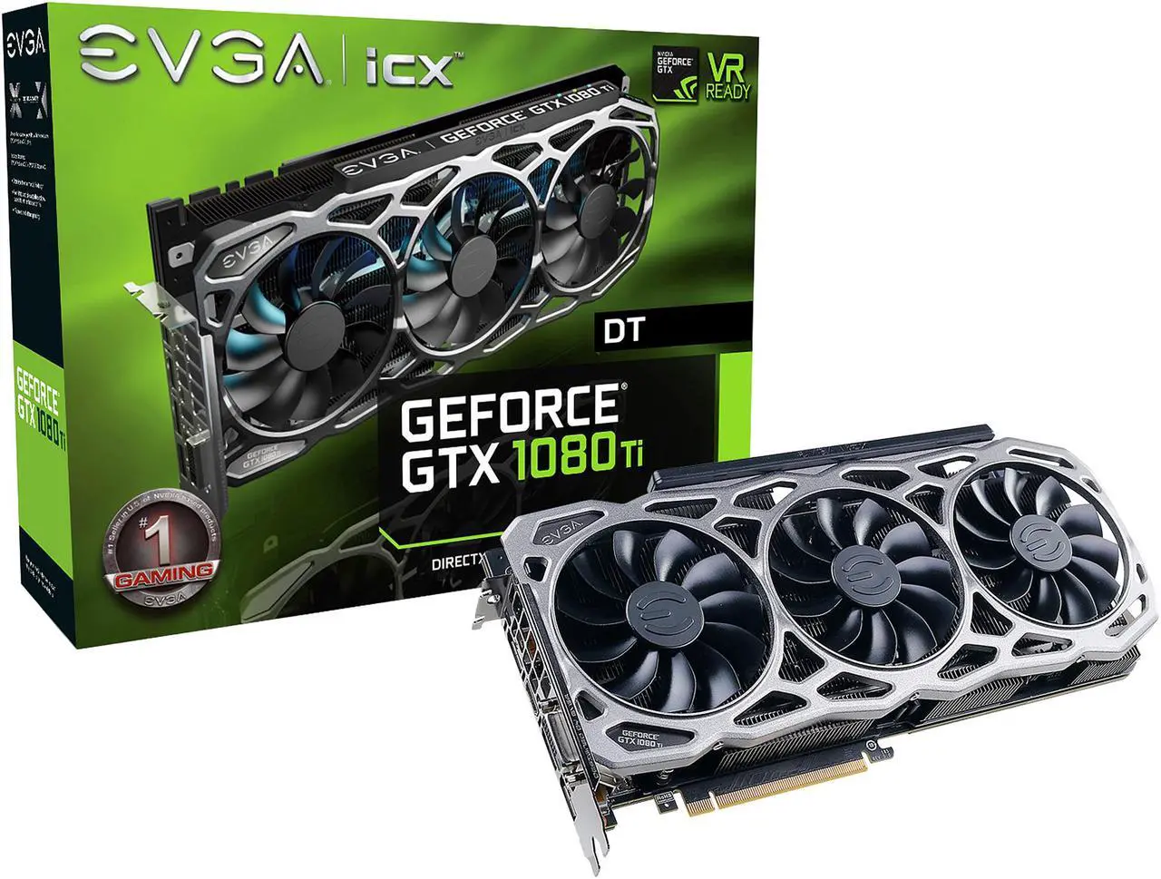 Alt view image 7 of 8 - EVGA GeForce GTX 1080 Ti FTW3 DT DirectX 12 11G-P4-6694-KR 11GB 352-Bit GDDR5X PCI Express 3.0 HDCP Ready SLI Support Video Card