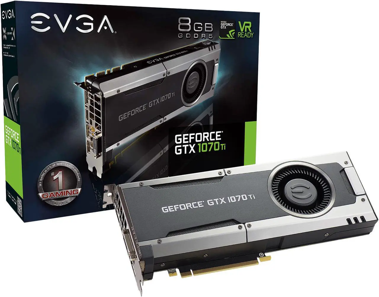 Alt view image 6 of 6 - EVGA GeForce GTX 1070 Ti GAMING 08G-P4-5670-KR 8GB GDDR5