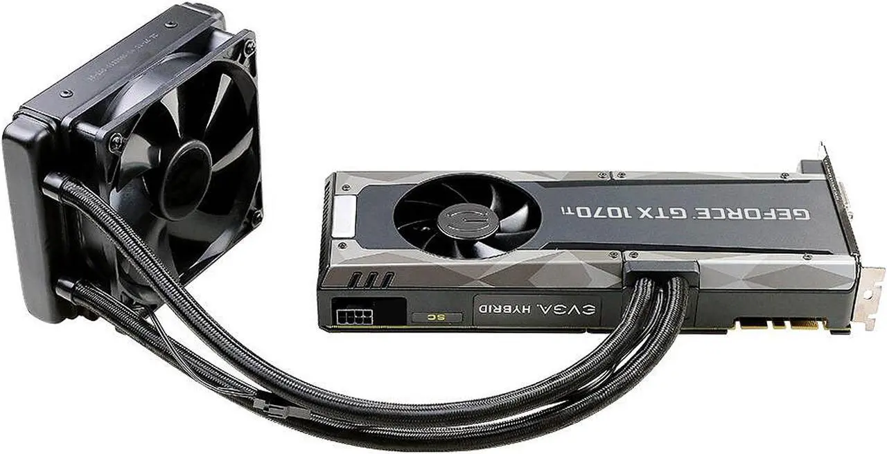 Alt view image 2 of 7 - EVGA GeForce GTX 1070 Ti GAMING 08G-P4-5678-KR 8GB GDDR5 SC HYBRID & LED