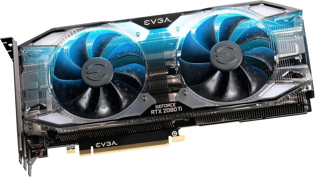 Main image of EVGA GeForce RTX 2080 Ti XC ULTRA GAMING, 11G-P4-2383-KR, 11GB GDDR6, Dual HDB Fans & RGB LED