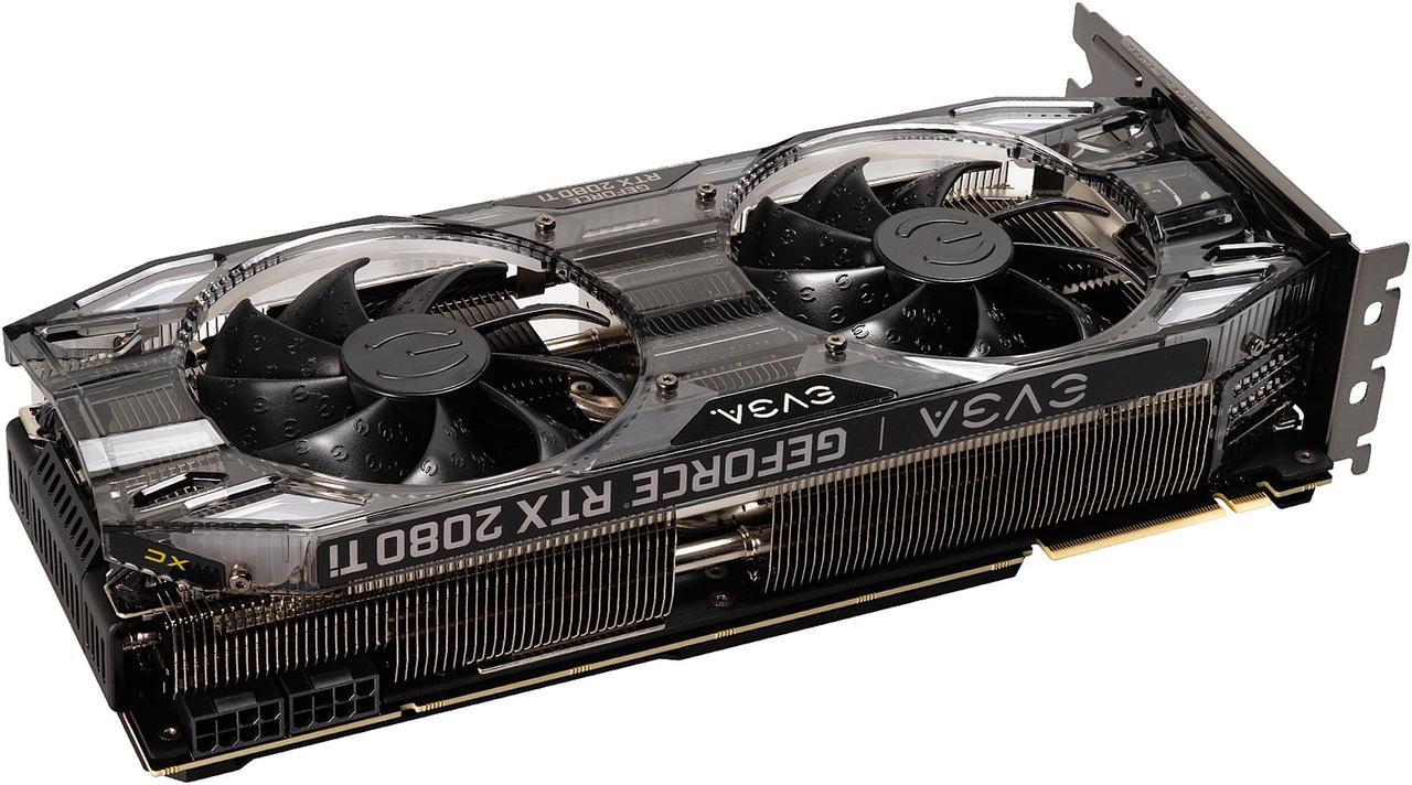 Alt view image 5 of 6 - EVGA GeForce RTX 2080 Ti XC ULTRA GAMING, 11G-P4-2383-KR, 11GB GDDR6, Dual HDB Fans & RGB LED
