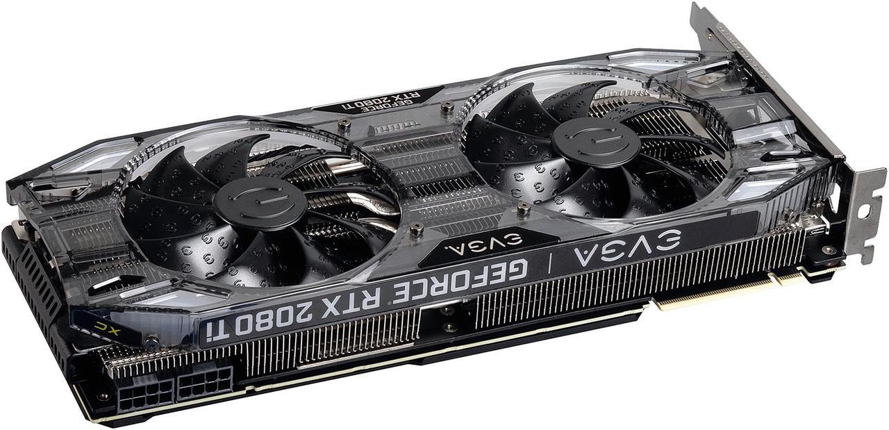 Alt view image 5 of 9 - EVGA GeForce RTX 2080 Ti XC GAMING, 11G-P4-2382-KR, 11GB GDDR6, Dual HDB Fans & RGB LED