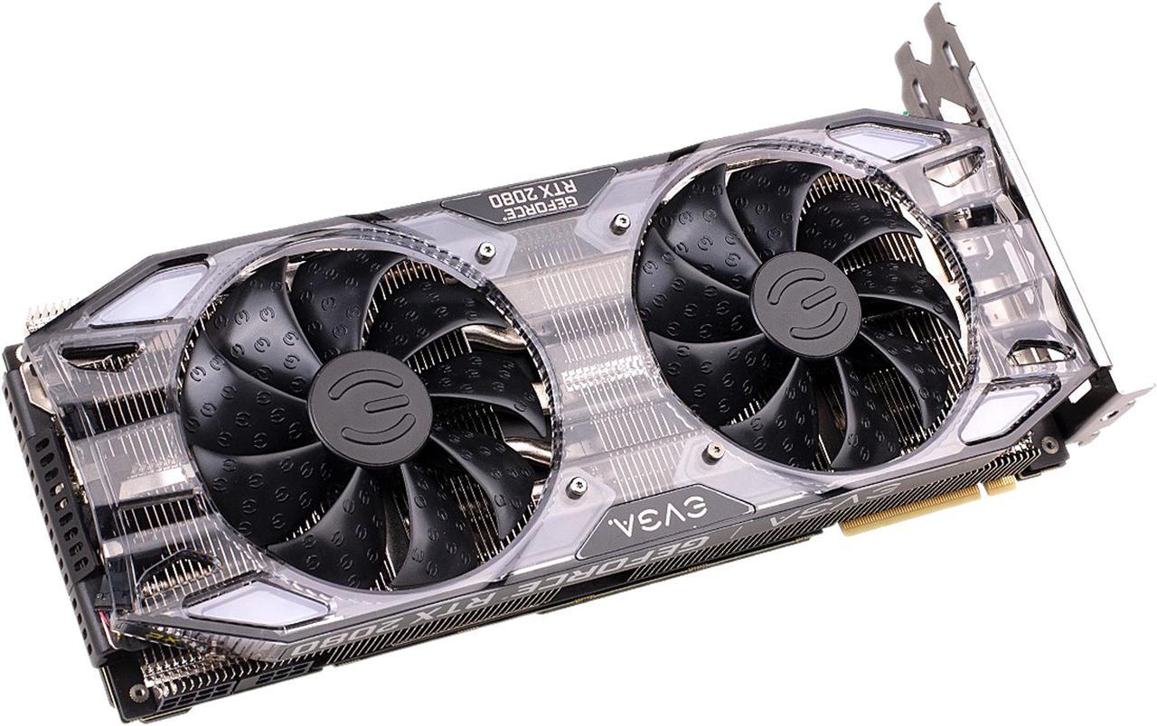 Alt view image 3 of 8 - EVGA GeForce RTX 2080 XC GAMING, 08G-P4-2182-KR, 8GB GDDR6, Dual HDB Fans & RGB LED