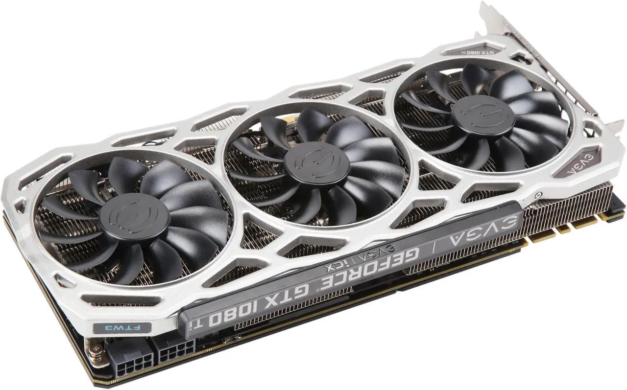 Alt view image 6 of 6 - EVGA GeForce GTX 1080 Ti 11GB GDDR5X PCI Express 3.0 SLI Support Graphics Card 11G-P4-6696-RX