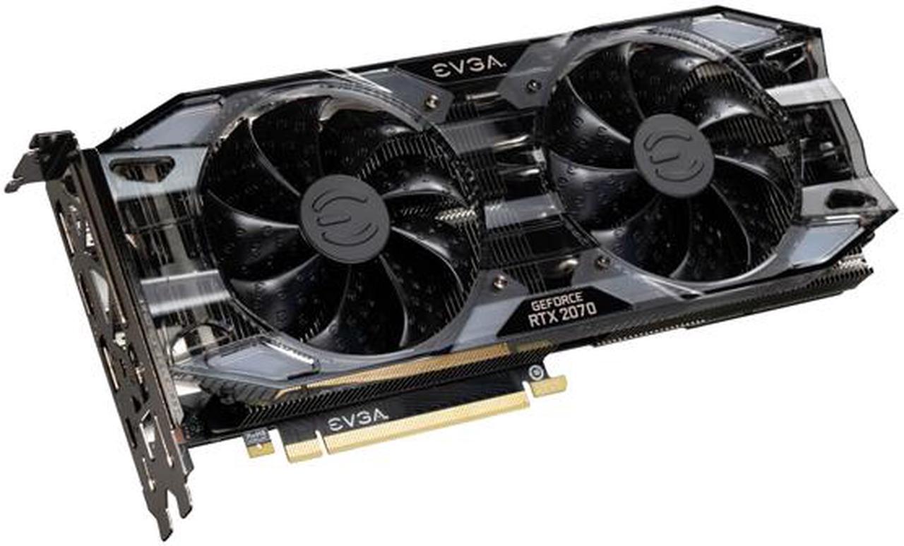 Alt view image 3 of 8 - EVGA GeForce RTX 2070 XC GAMING, 08G-P4-2172-KR, 8GB GDDR6, Dual HDB Fans & RGB LED