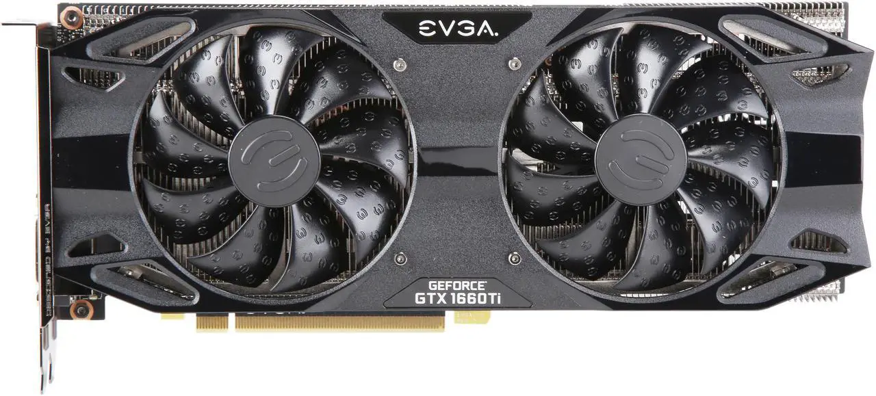 Alt view image 3 of 6 - EVGA GeForce GTX 1660 Ti XC Ultra GAMING, 06G-P4-1267-KR, 6GB GDDR6, HDB Fan