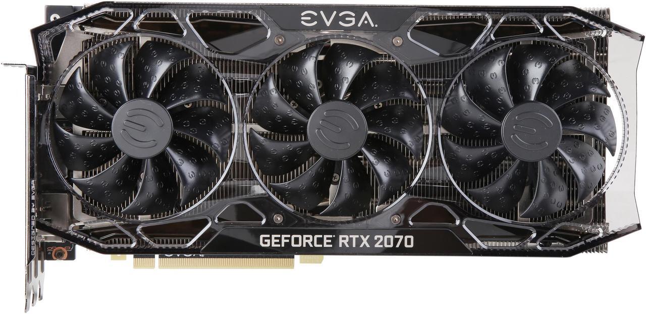 Alt view image 3 of 6 - EVGA GeForce RTX 2070 FTW3 ULTRA GAMING, 08G-P4-2277-KR, 8GB GDDR6, iCX2 & RGB LED