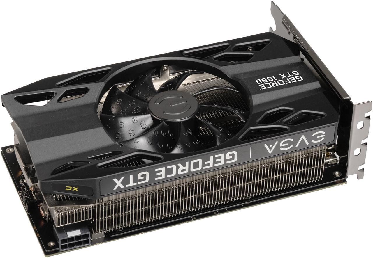 Alt view image 4 of 8 - EVGA GeForce GTX 1660 XC Black GAMING, 06G-P4-1161-KR, 6GB GDDR5, HDB Fan