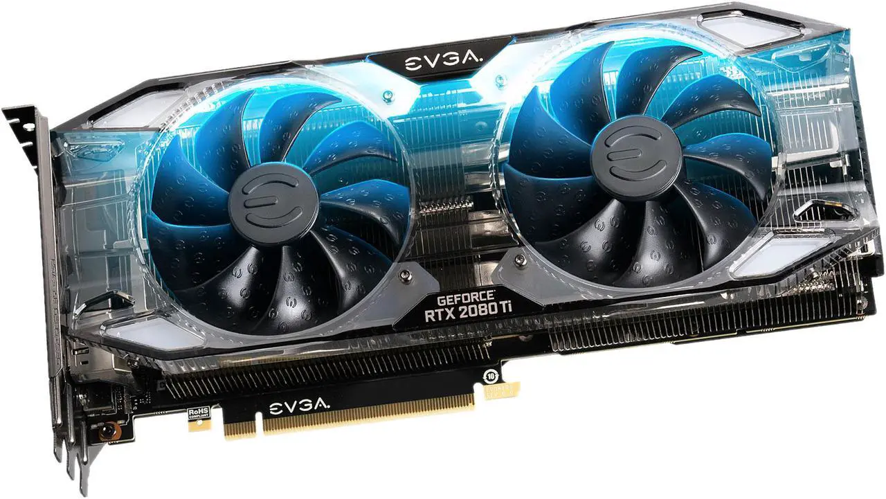 Alt view image 2 of 9 - EVGA GeForce RTX 2080 Ti XC2 ULTRA GAMING, 11G-P4-2387-KR, 11GB GDDR6, iCX2 & RGB LED