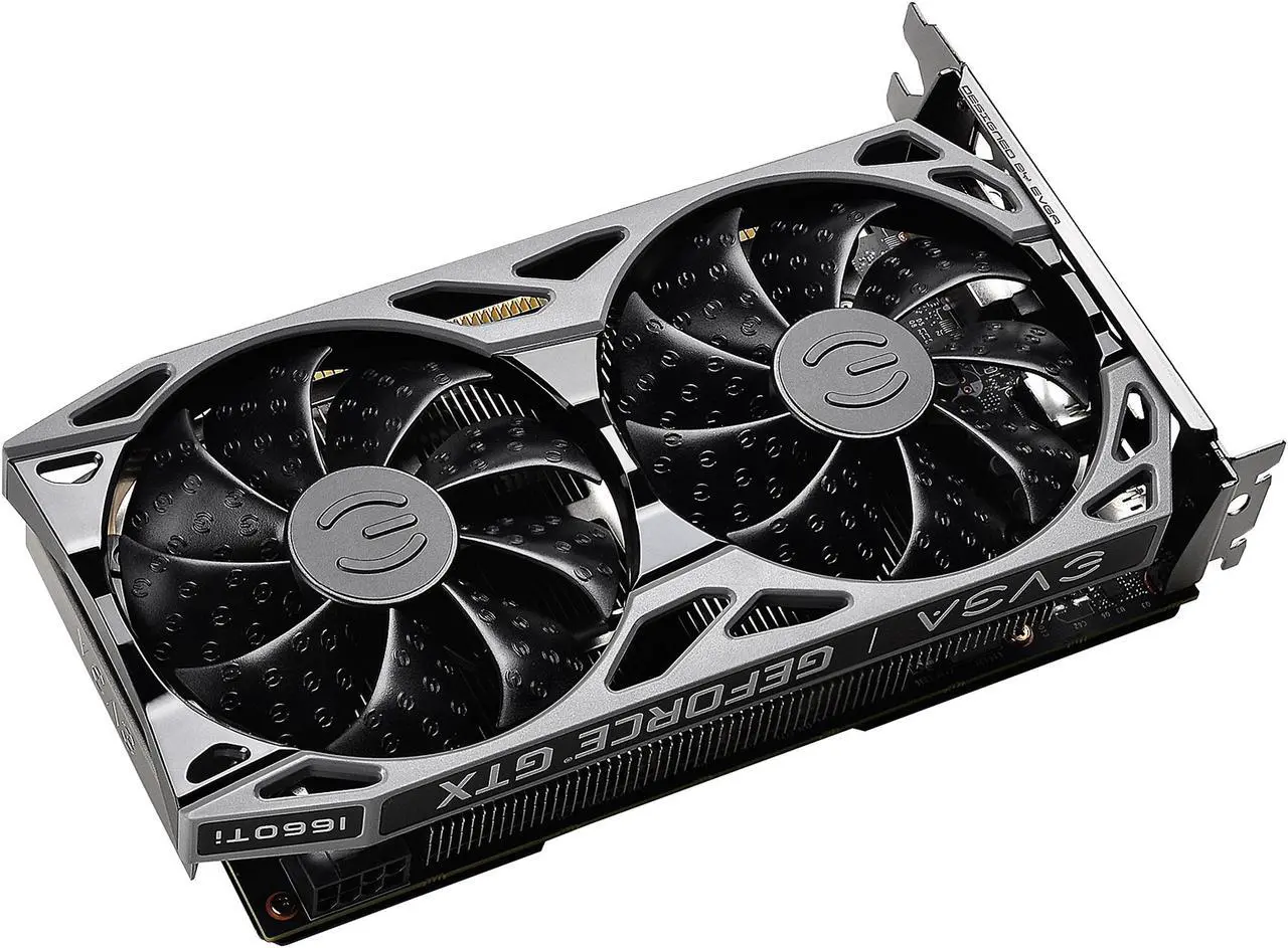 Alt view image 4 of 8 - EVGA GeForce GTX 1660 Ti SC ULTRA GAMING, 06G-P4-1667-KR, 6GB GDDR6, Dual Fan, Metal Backplate