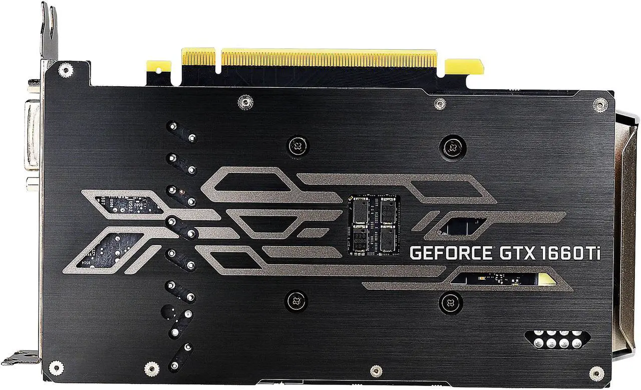 Alt view image 6 of 8 - EVGA GeForce GTX 1660 Ti SC ULTRA GAMING, 06G-P4-1667-KR, 6GB GDDR6, Dual Fan, Metal Backplate