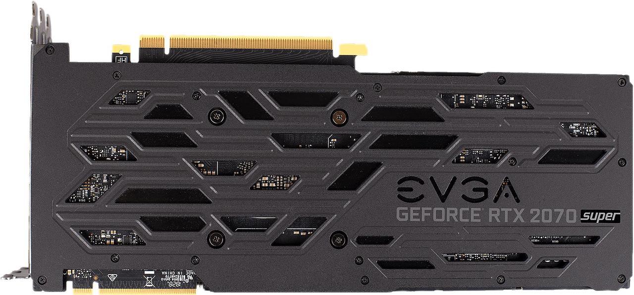 Alt view image 7 of 9 - EVGA GeForce RTX 2070 SUPER XC ULTRA GAMING, 08G-P4-3173-KR, 8GB GDDR6, Dual HDB Fans, RGB LED, Metal Backplate