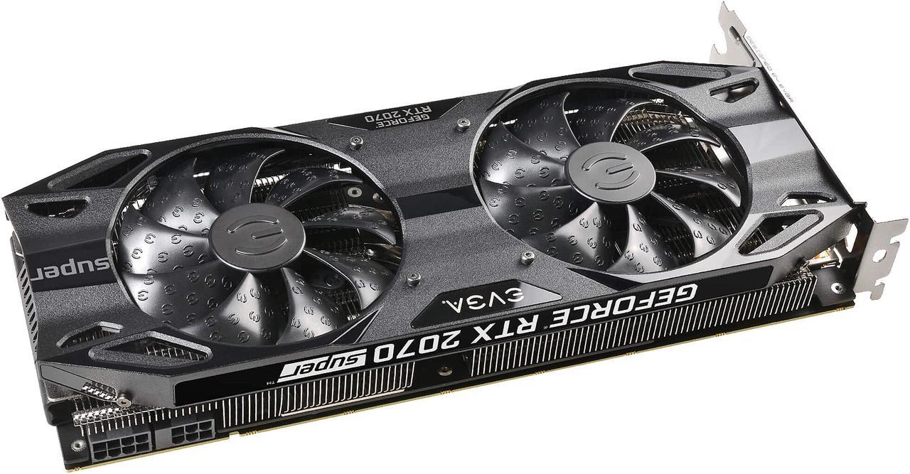 Alt view image 4 of 8 - EVGA GeForce RTX 2070 SUPER BLACK GAMING, 08G-P4-3071-KR, 8GB GDDR6