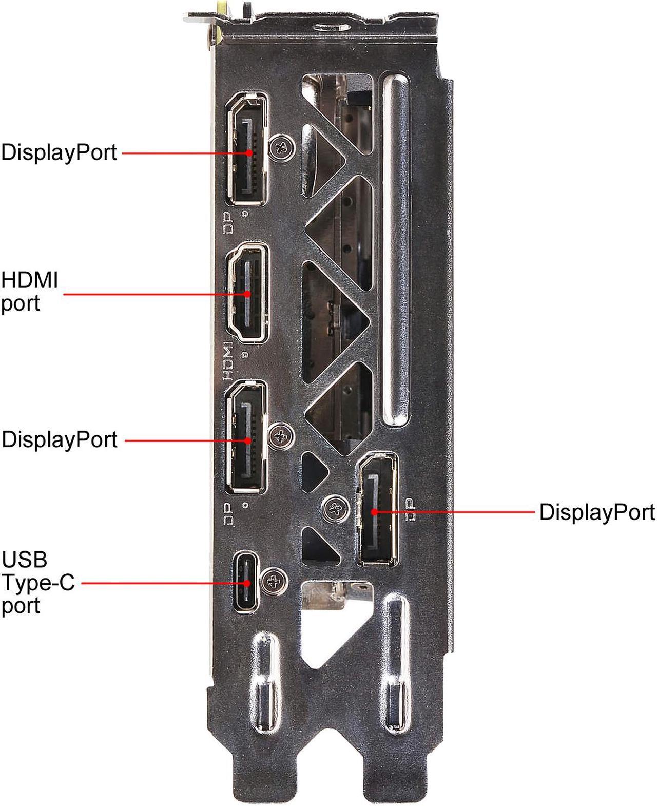 Alt view image 6 of 8 - EVGA GeForce RTX 2070 SUPER BLACK GAMING, 08G-P4-3071-KR, 8GB GDDR6
