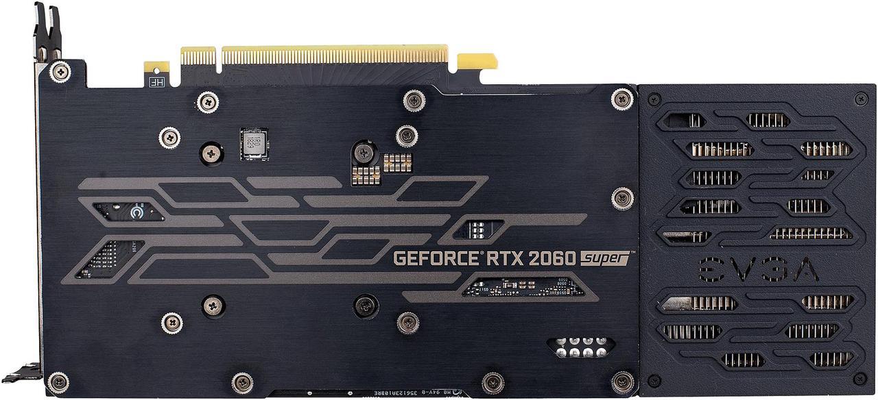 Alt view image 7 of 9 - EVGA GeForce RTX 2060 SUPER SC ULTRA GAMING, 08G-P4-3067-KR, 8GB GDDR6, Dual HDB Fans, Metal Backplate