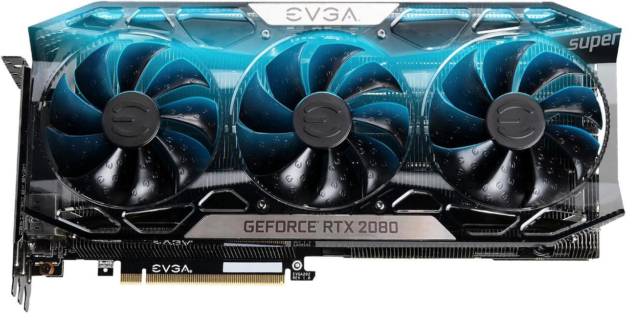 Main image of EVGA GeForce RTX 2080 SUPER FTW3 ULTRA GAMING Video Card, 08G-P4-3287-KR, 8GB GDDR6, iCX2 Technology, RGB LED, Metal Backplate