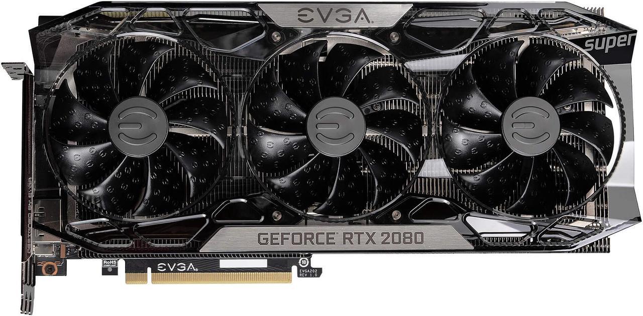 Alt view image 2 of 10 - EVGA GeForce RTX 2080 SUPER FTW3 ULTRA GAMING Video Card, 08G-P4-3287-KR, 8GB GDDR6, iCX2 Technology, RGB LED, Metal Backplate