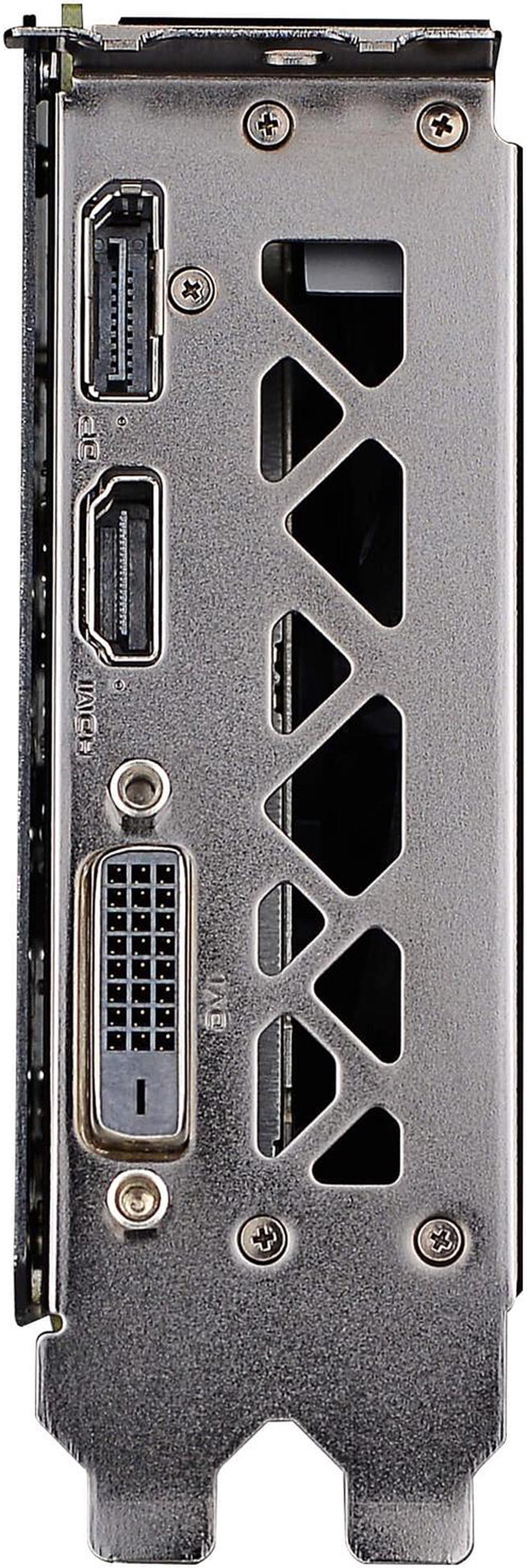 Alt view image 4 of 8 - EVGA GeForce GTX 1660 SUPER SC ULTRA BLACK GAMING Video Card, 06G-P4-1066-KR, 6GB GDDR6, Dual Fan, Metal Backplate