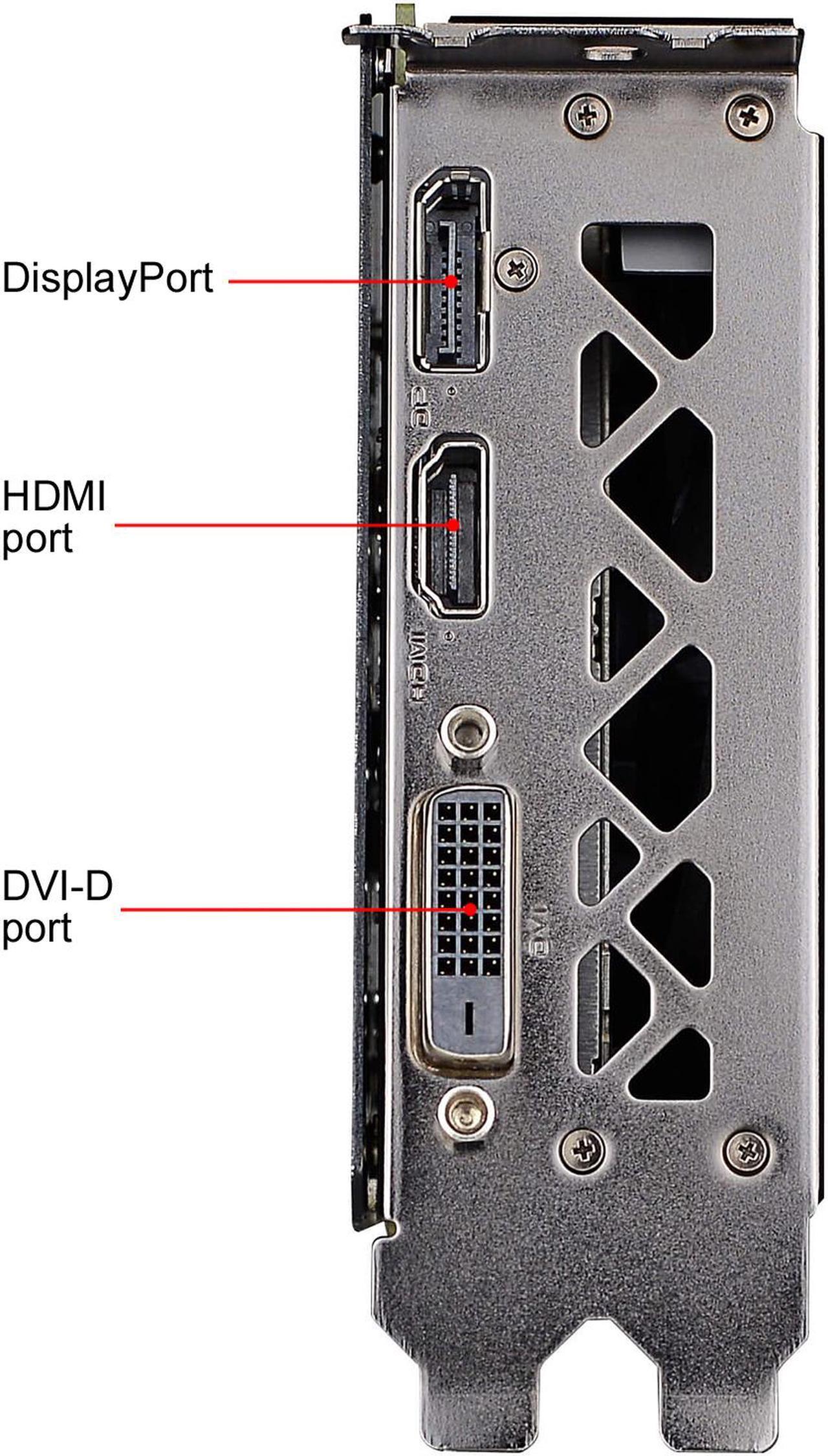 Alt view image 8 of 8 - EVGA GeForce GTX 1660 SUPER SC ULTRA BLACK GAMING Video Card, 06G-P4-1066-KR, 6GB GDDR6, Dual Fan, Metal Backplate
