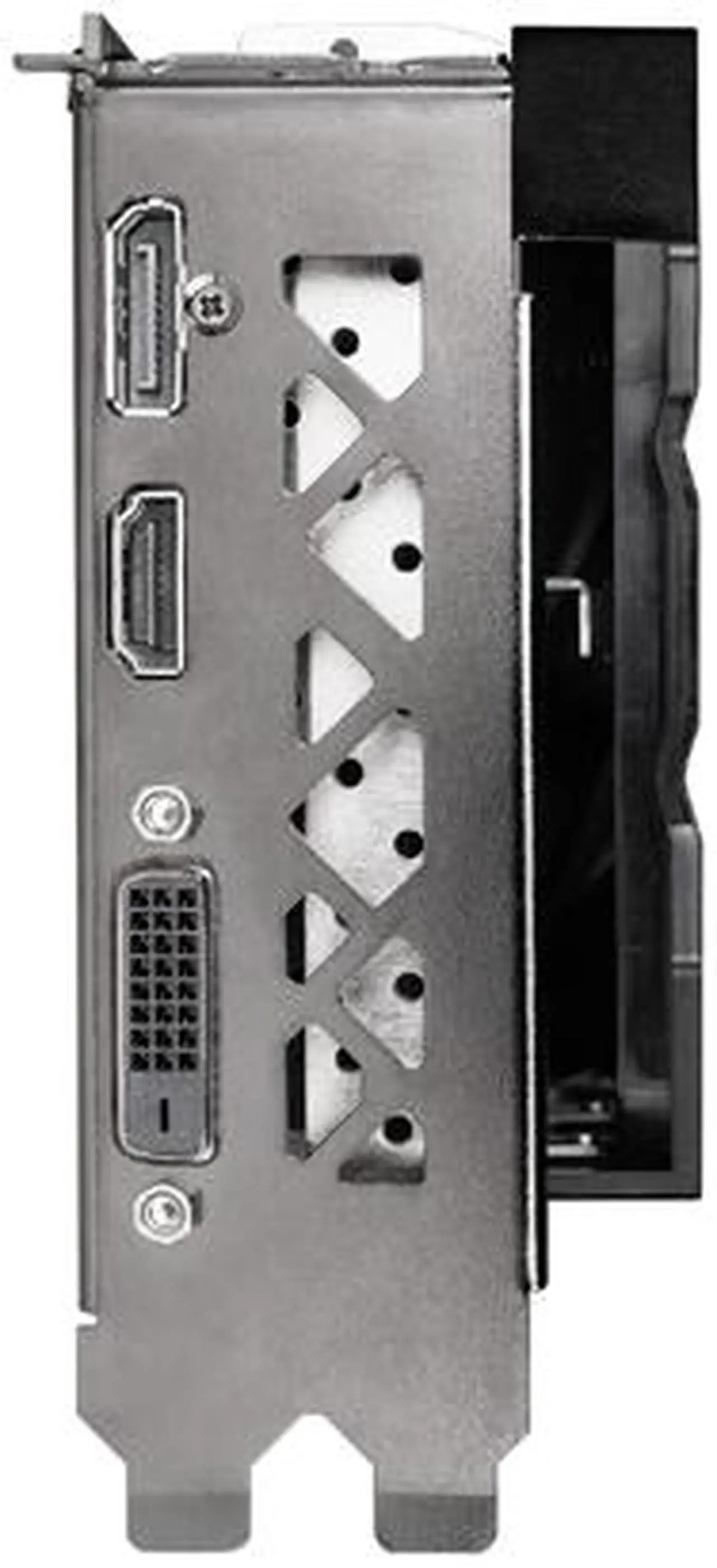 Alt view image 4 of 7 - EVGA GeForce GTX 1660 SUPER BLACK GAMING Video Card, 06G-P4-1061-KR, 6GB GDDR6, Single Fan