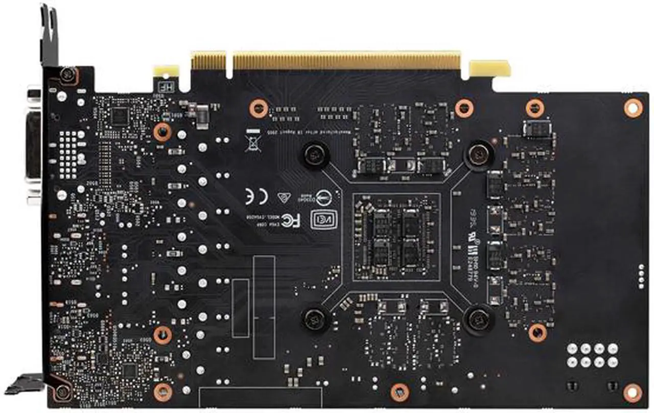 Alt view image 5 of 7 - EVGA GeForce GTX 1660 SUPER BLACK GAMING Video Card, 06G-P4-1061-KR, 6GB GDDR6, Single Fan