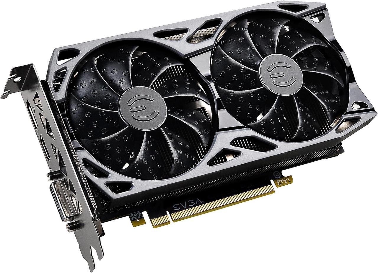 Alt view image 3 of 8 - EVGA GeForce RTX 2060 KO ULTRA GAMING Video Card, 06G-P4-2068-KR, 6GB GDDR6, Dual Fans, Metal Backplate