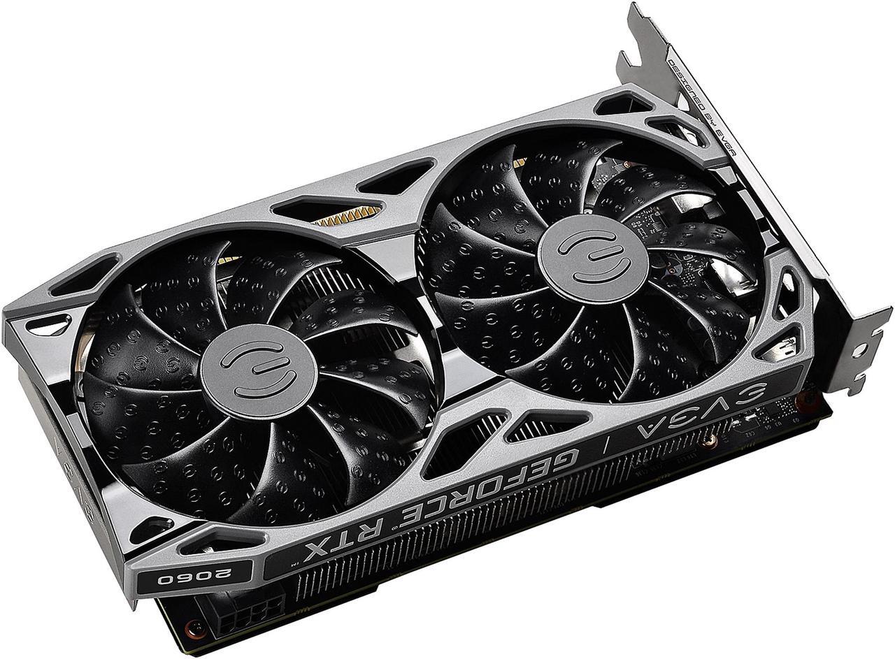 Alt view image 4 of 8 - EVGA GeForce RTX 2060 KO ULTRA GAMING Video Card, 06G-P4-2068-KR, 6GB GDDR6, Dual Fans, Metal Backplate