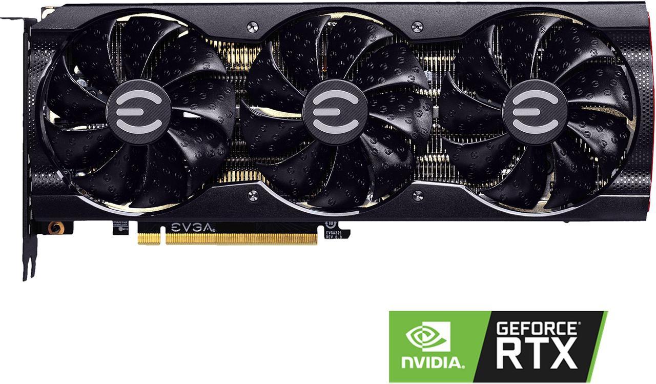 EVGA GeForce RTX 3090 XC3 GAMING Video Card, 24G-P5-3973-KR, 24GB GDDR6X, iCX3 Cooling, ARGB LED, Metal Backplate