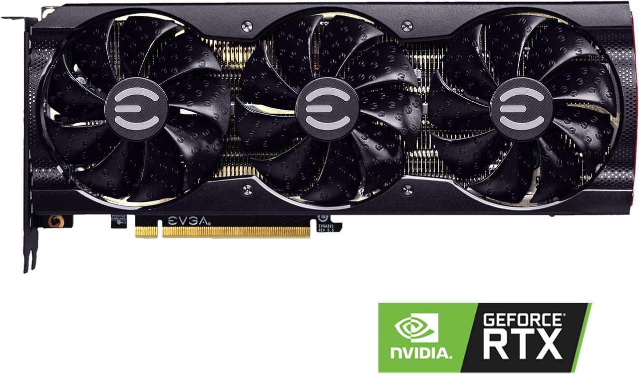 EVGA GeForce RTX 3090 XC3 ULTRA GAMING Video Card, 24G-P5-3975-KR, 24GB GDDR6X, iCX3 Cooling, ARGB LED, Metal Backplate