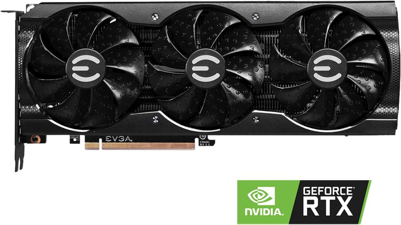 EVGA GeForce RTX 3070 XC3 BLACK GAMING Video Card, 08G-P5-3751-KR, 8GB GDDR6, iCX3 Cooling, ARGB LED