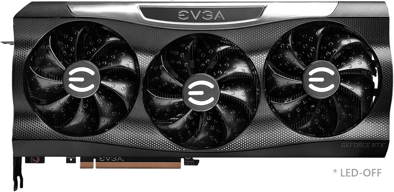 Alt view image 3 of 13 - EVGA GeForce RTX 3080 FTW3 ULTRA GAMING Video Card, 10G-P5-3897-KL, 10GB GDDR6X, iCX3 Technology, ARGB LED, Metal Backplate, LHR
