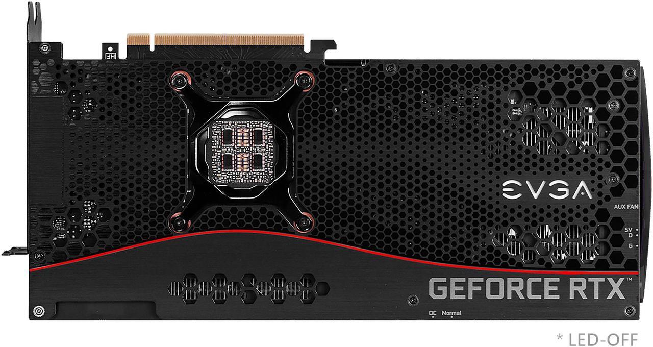 Alt view image 10 of 13 - EVGA GeForce RTX 3080 FTW3 ULTRA GAMING Video Card, 10G-P5-3897-KL, 10GB GDDR6X, iCX3 Technology, ARGB LED, Metal Backplate, LHR