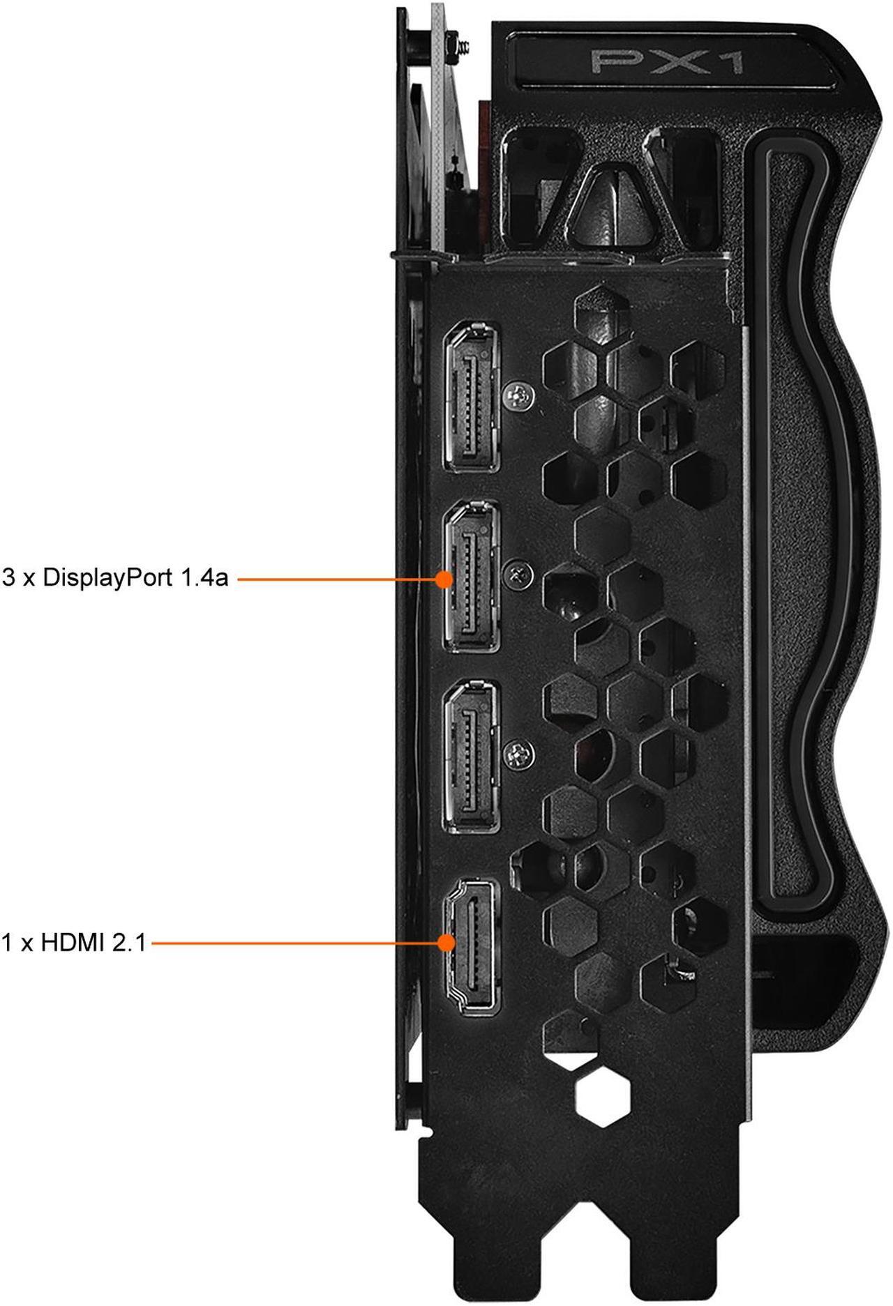 Alt view image 7 of 13 - EVGA GeForce RTX 3080 FTW3 ULTRA GAMING Video Card, 10G-P5-3897-KL, 10GB GDDR6X, iCX3 Technology, ARGB LED, Metal Backplate, LHR