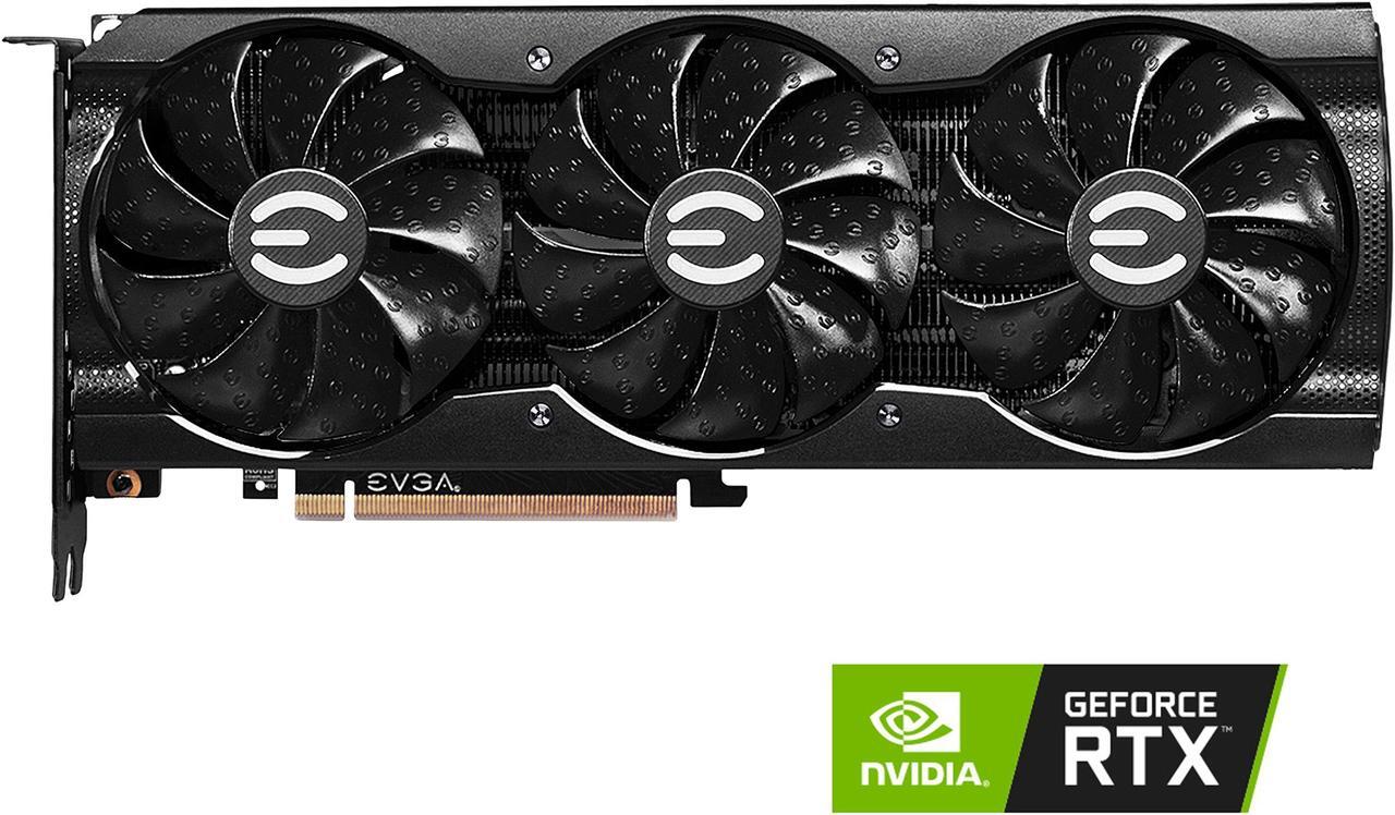 Alt view image 2 of 12 - EVGA GeForce RTX 3080 Ti XC3 ULTRA GAMING Video Card, 12G-P5-3955-KR, 12GB GDDR6X, iCX3 Cooling, ARGB LED, Metal Backplate