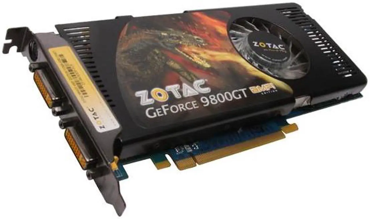 ZOTAC GeForce 9800 GT Graphics Card ZT-98GES5P-FCP - Newegg.com