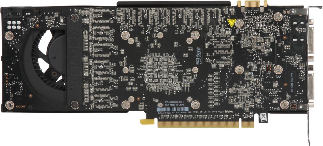 Alt view image 4 of 6 - ZOTAC GeForce GTX 295 1792MB GDDR3 PCI Express 2.0 x16 SLI Support Video Card ZT-295E3MA-FSP