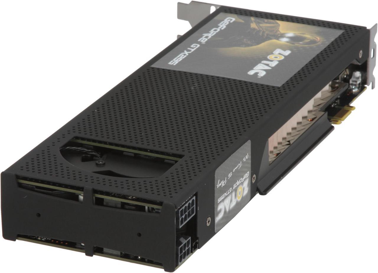 Alt view image 5 of 6 - ZOTAC GeForce GTX 295 1792MB GDDR3 PCI Express 2.0 x16 SLI Support Video Card ZT-295E3MA-FSP