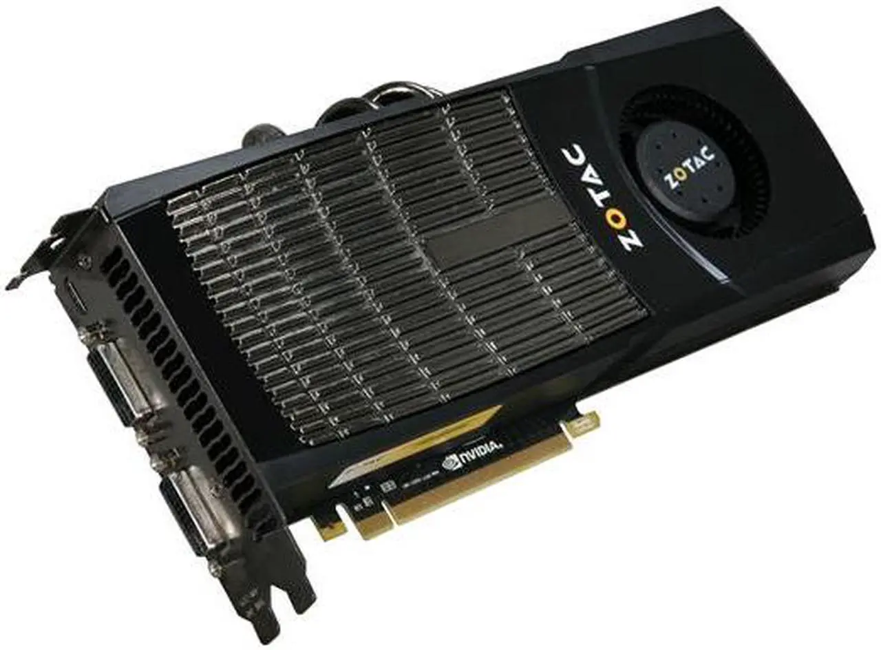 Main image of ZOTAC GeForce GTX 480 (Fermi) 1536MB GDDR5 PCI Express 2.0 x16 SLI Support Graphics Card ZT-40101-10P